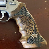 Smith & Wesson 357 magnum custom pistol grips