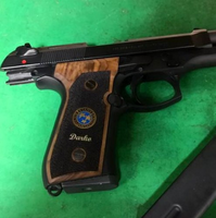 Beretta 92 FS inox custom pistol grips